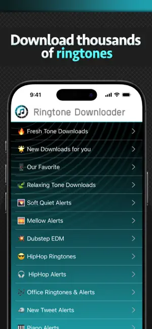 Ringtone Downloader Pro screenshot 1
