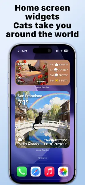 Meow Weather screenshot 2