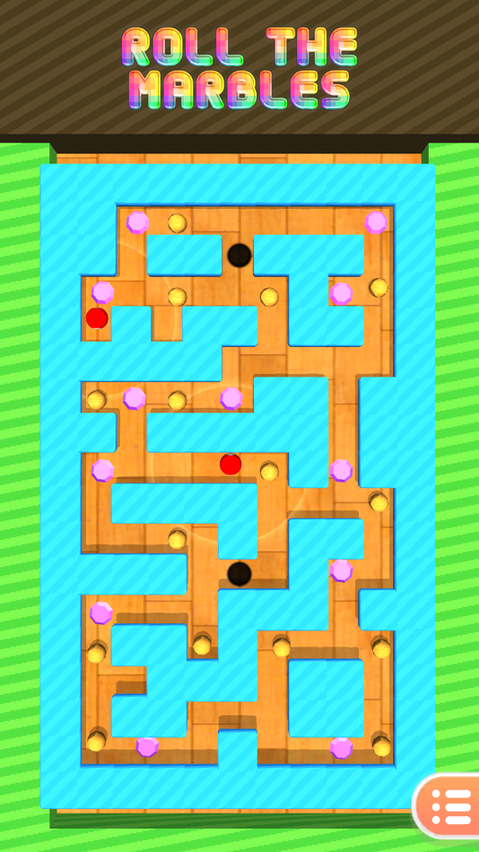 #10. Steer the Marbles (iOS) 来自: F Permadi