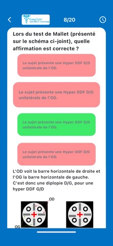 OptiQuiz iPhone screenshot