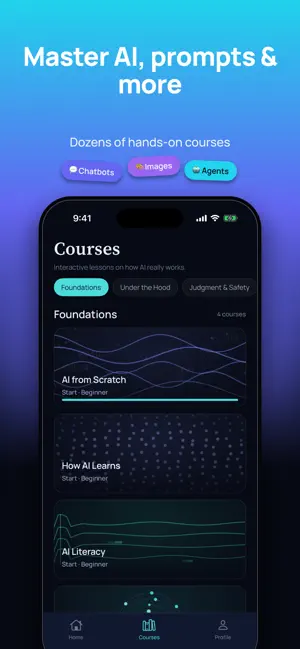 Learn AI: Interactive Courses screenshot 3
