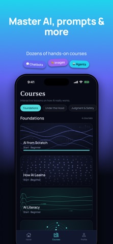 Learn AI: Interactive Courses Screenshot 3 of 5
