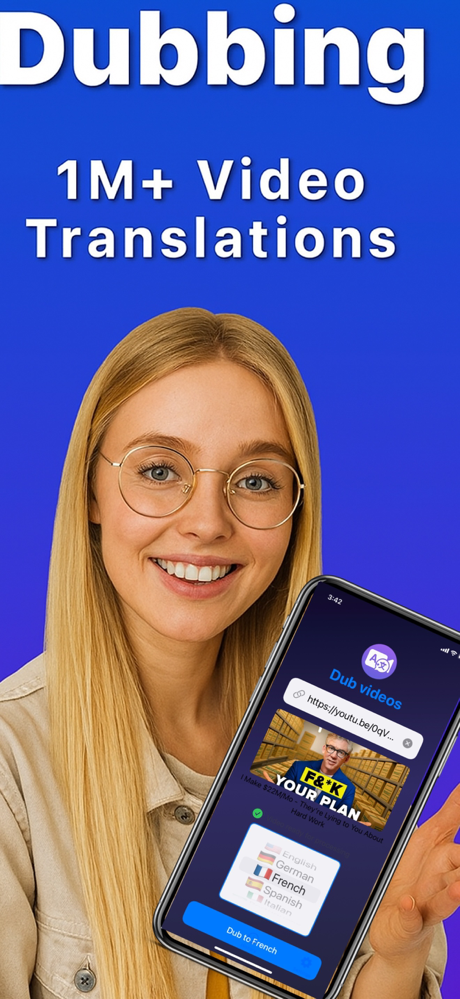 Dubbing AI: Video Translator screenshot 1
