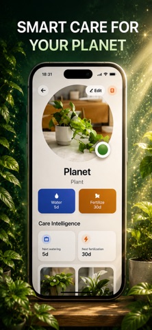 LeafCare: Plant Care & Water iPhone screenshot