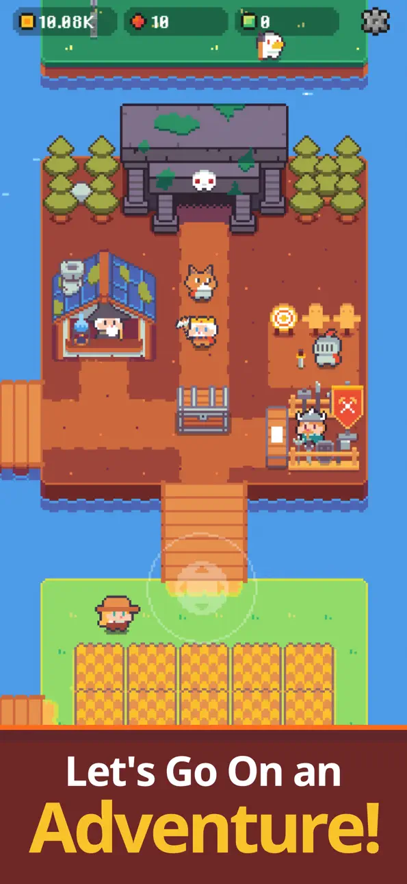 Pickaxe King Island iOS Mod IPA screenshot 4 - iOS game interface
