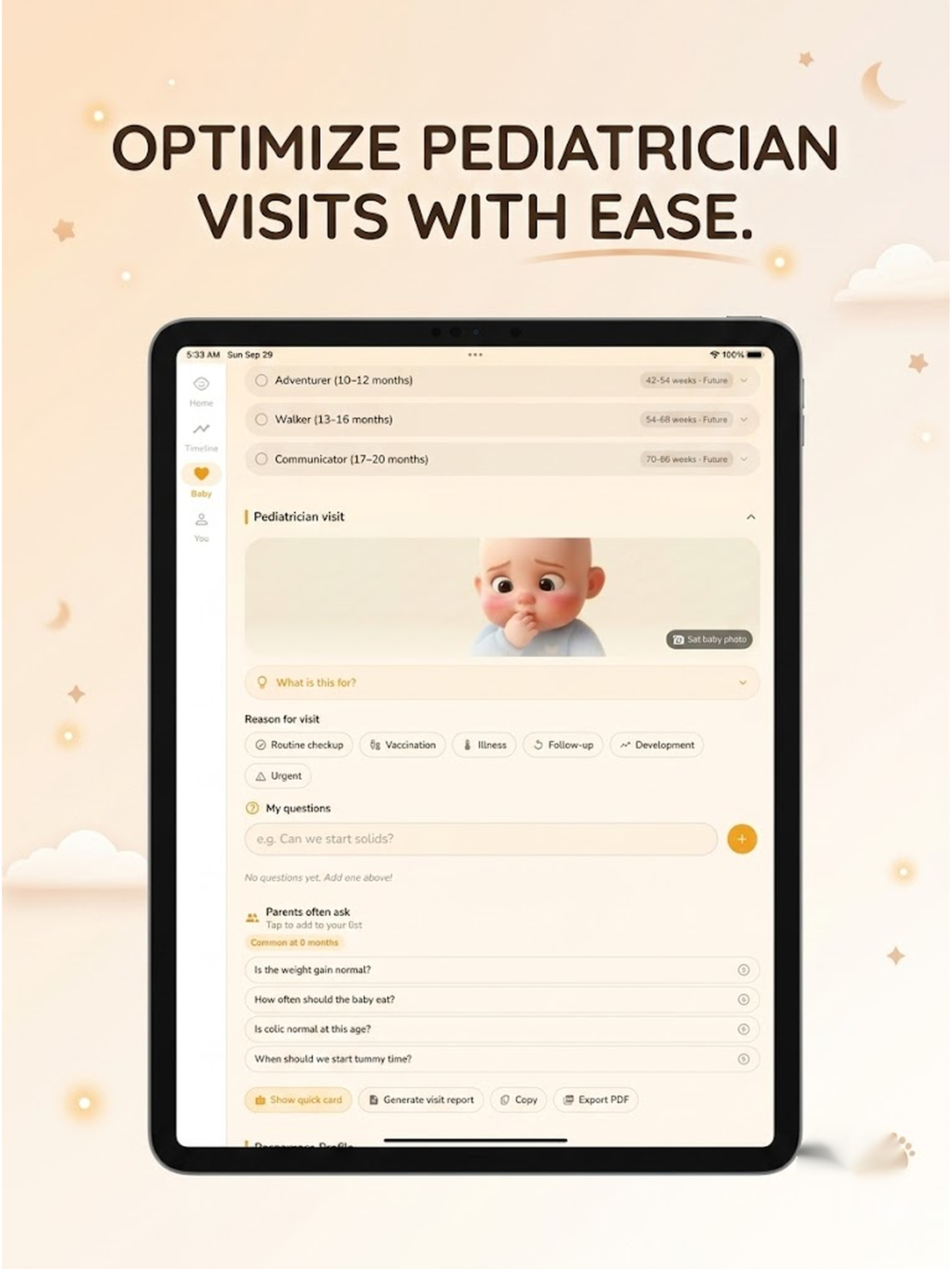 Lullovi - Baby Milestones screenshot 12