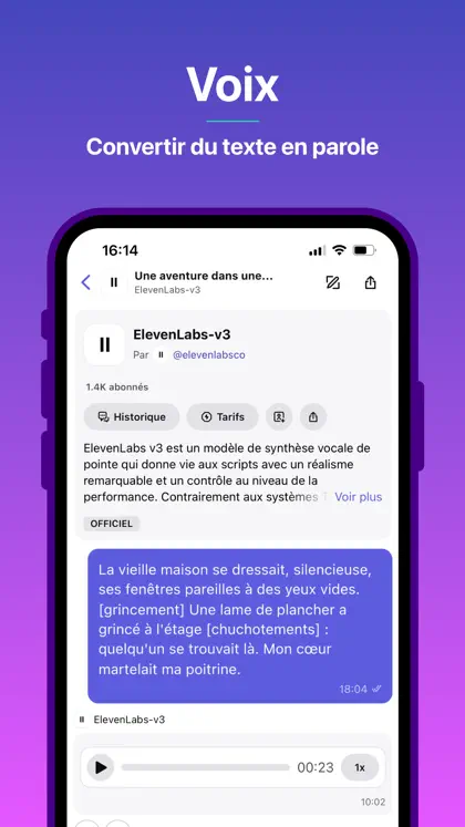 Screenshot 4 di 6 di Poe – Fast AI Chat