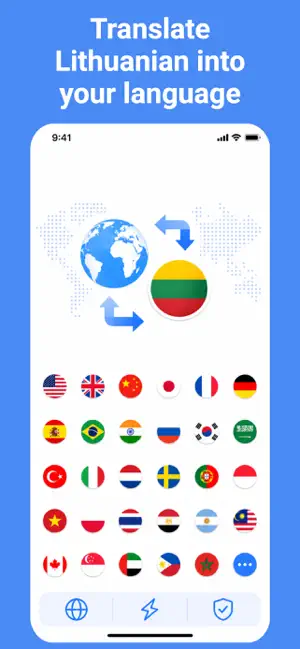 Lithuanian Translator: Voice screenshot 1