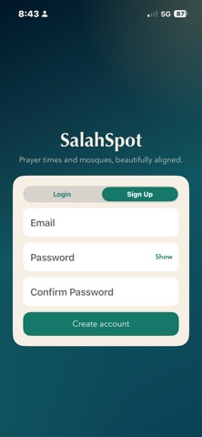 SalahSpot screenshot