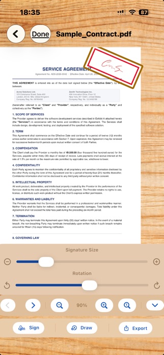 AnyDocSign Screenshot 4 of 6