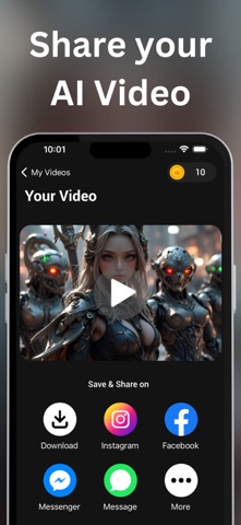 VIDAI - AI Video Generator screenshot