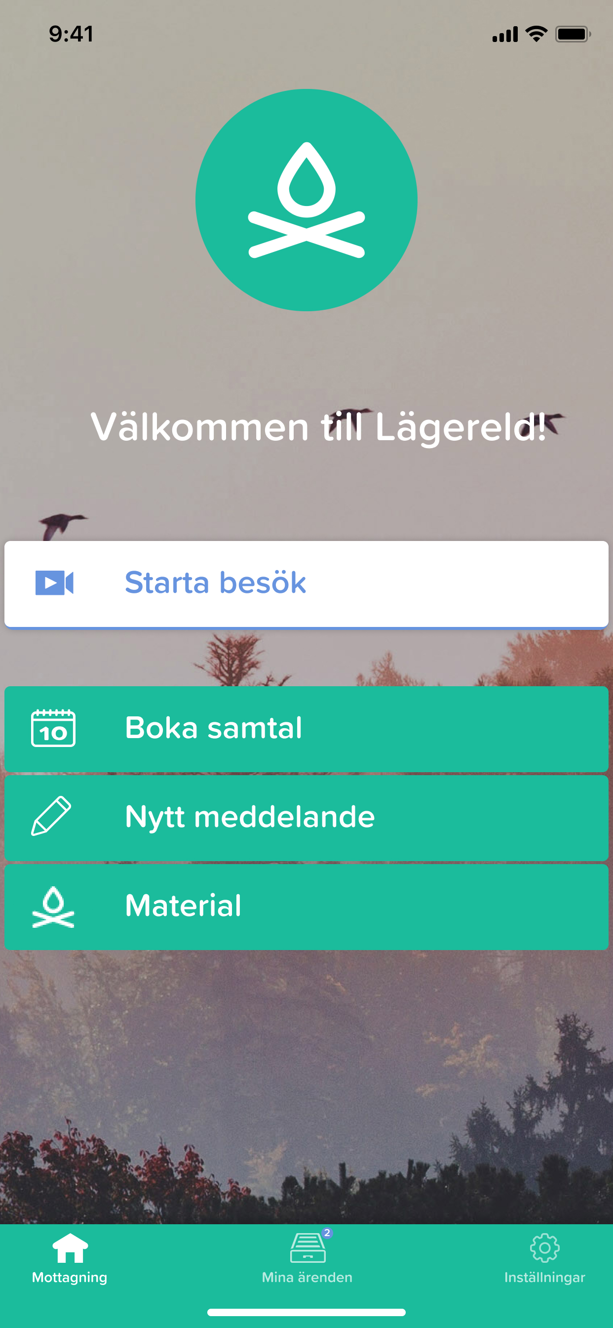Lägereld