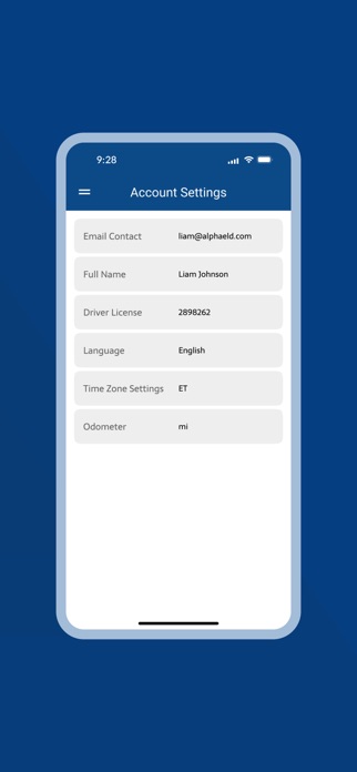 ALPHA e-LOGBOOK APP Screenshot 2 of 3