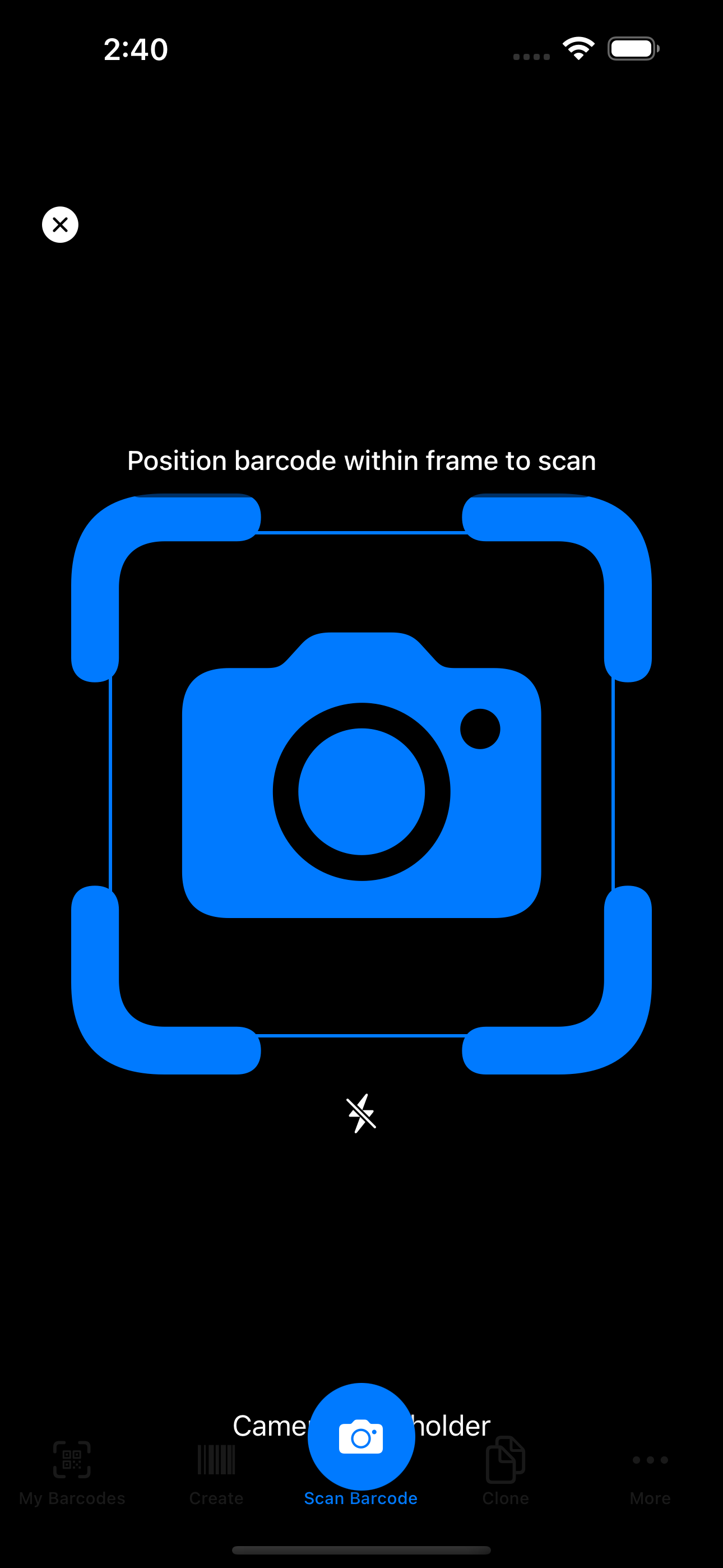 Code Vault: QR & UPC Scanner