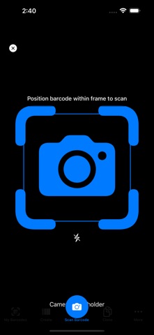 Code Vault: QR & UPC Scanner Screenshot 3 of 3