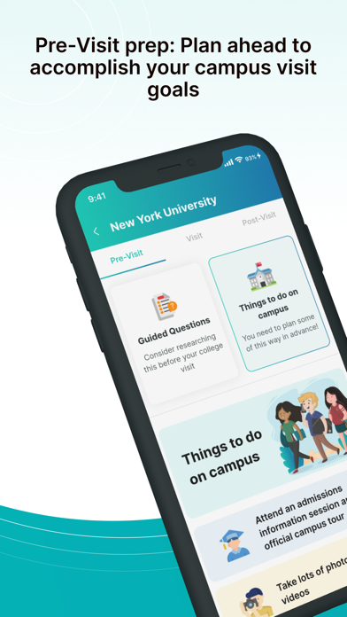 Visit College iPhone screenshot 4 - Education app