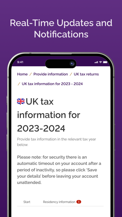 Evelyn Partners Tax Portal Screenshot