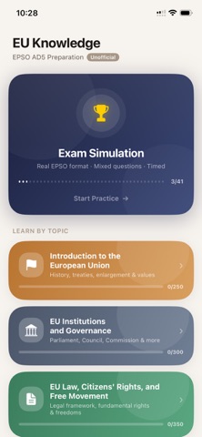 EU Knowledge Prep Screenshot 1 of 6