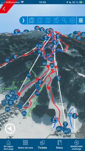 Ski amadé screenshot 2
