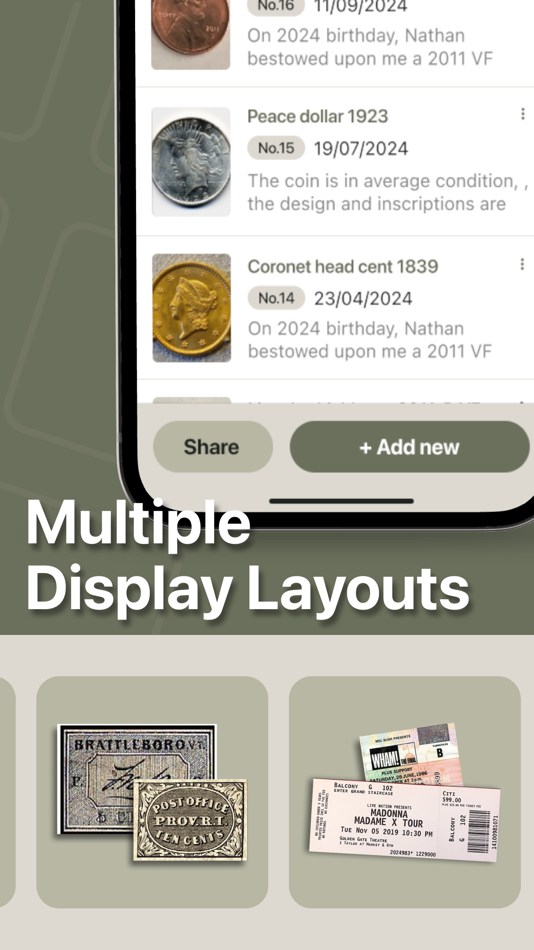 #3. GoCollect: Inventory app (iOS) Podle: 虹 张