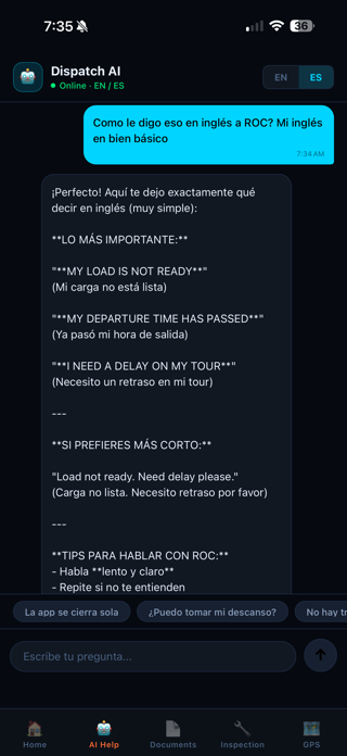 RelayOps For Amazon Relay Screenshot 3 of 8