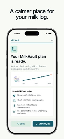 Breast Milk: MilkVault Screenshot 1 of 5