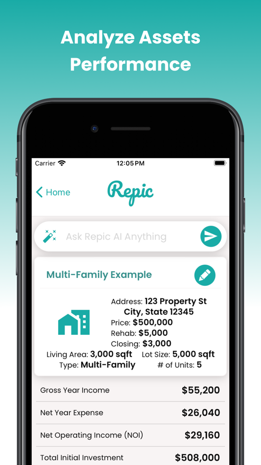 #2. Repic - AI Property Analysis (iOS) 由: Hector Valerio