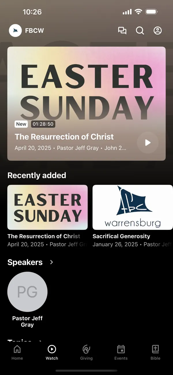 Screenshot #2 pour FBC Warrensburg