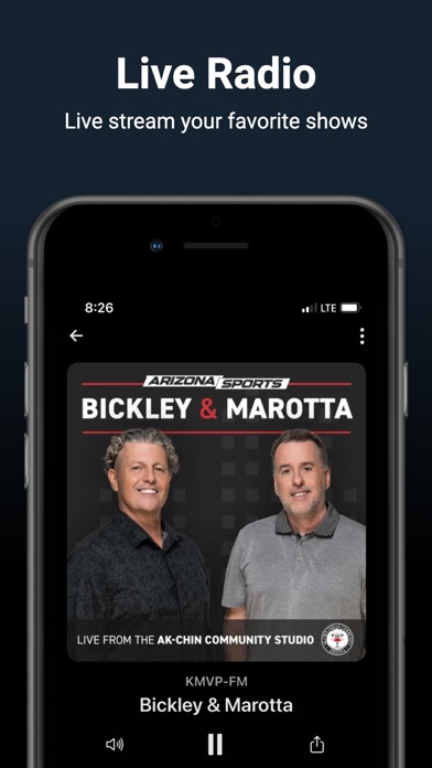 Arizona Sports 98.7 FM Screenshot 3 - AppWisp.com Arizona Sports 98.7 FM Screenshot 3 - AppWisp.com
