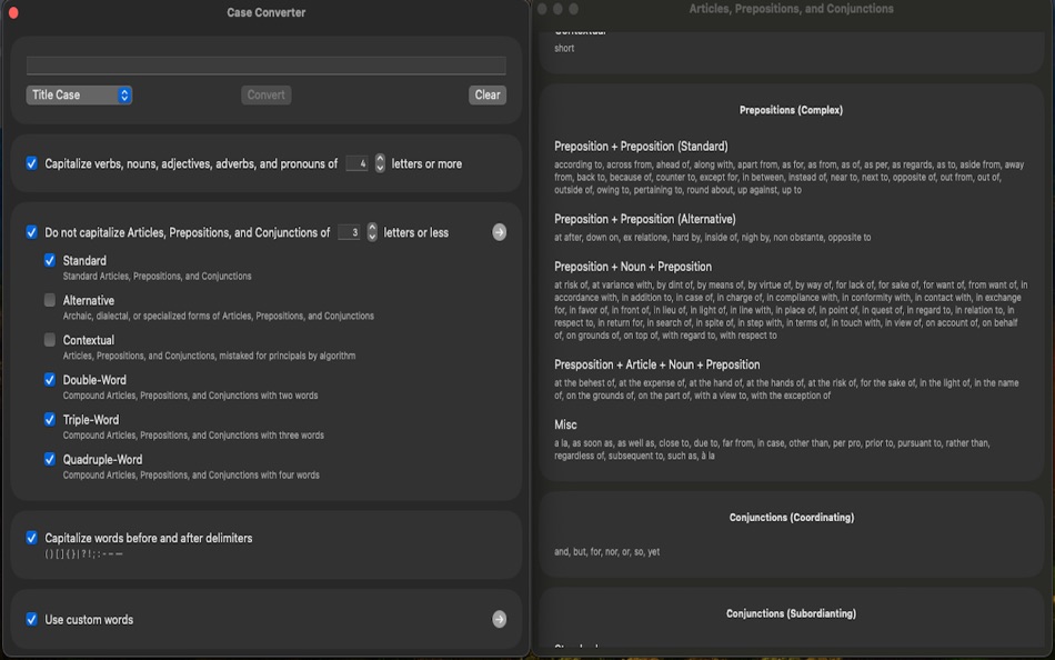 #2. Case Converter: Text Phrase (macOS) 由: Thiem Nguyen