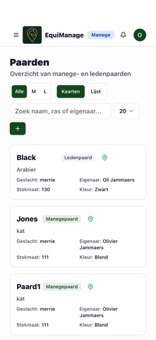 EquiManage Screenshot 3 of 4