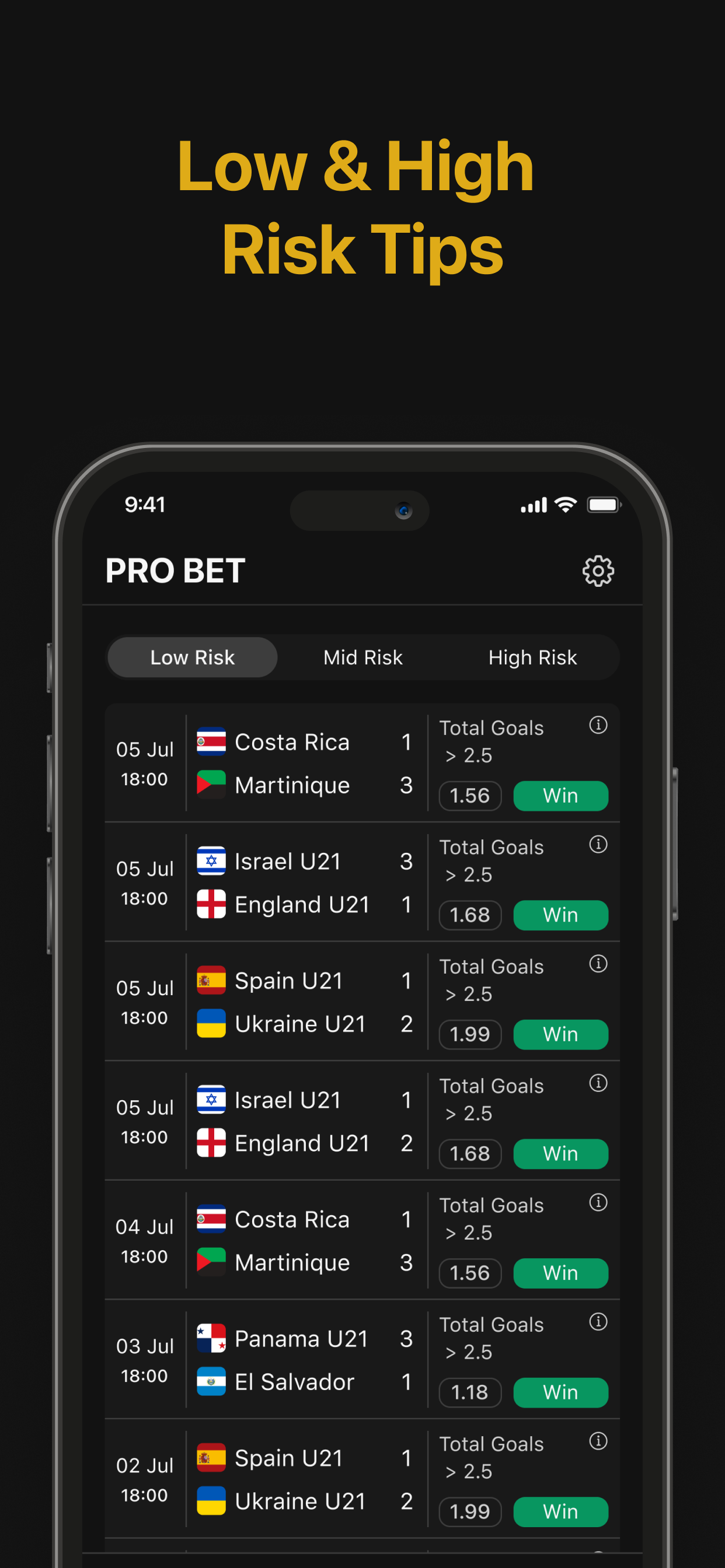Betting Tips: Football Results