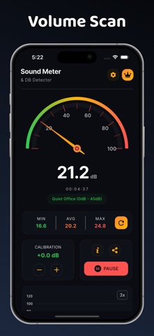 Sound Meter & dB Detector Screenshot 3 of 5