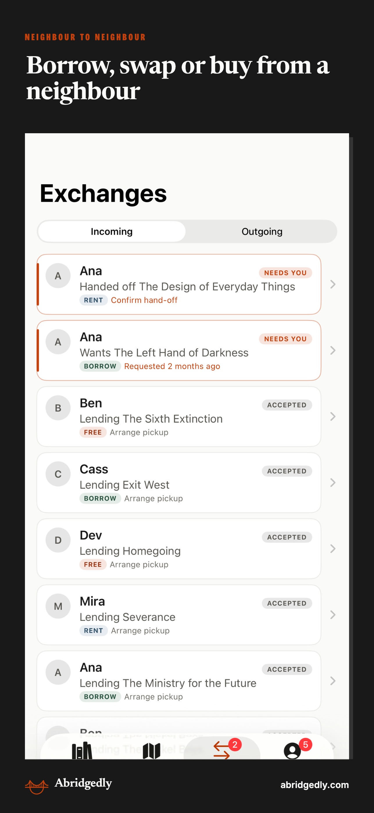 Screenshot 5 of Abridgedly: Scan & Swap Books