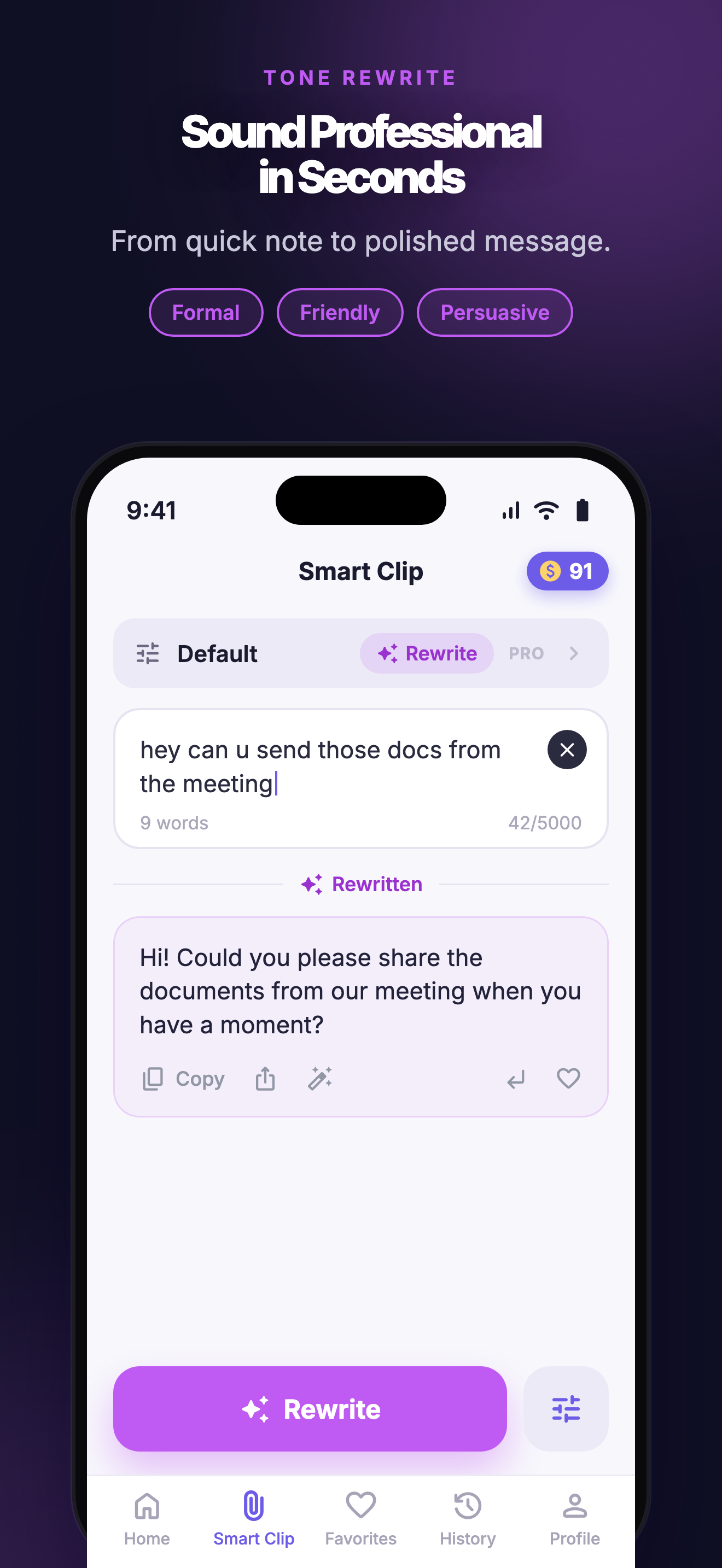 Smart Clip - AI Text Tools screenshot 3