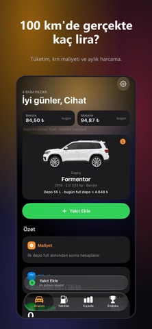 Depom – Fuel & Mileage skärmbild 1