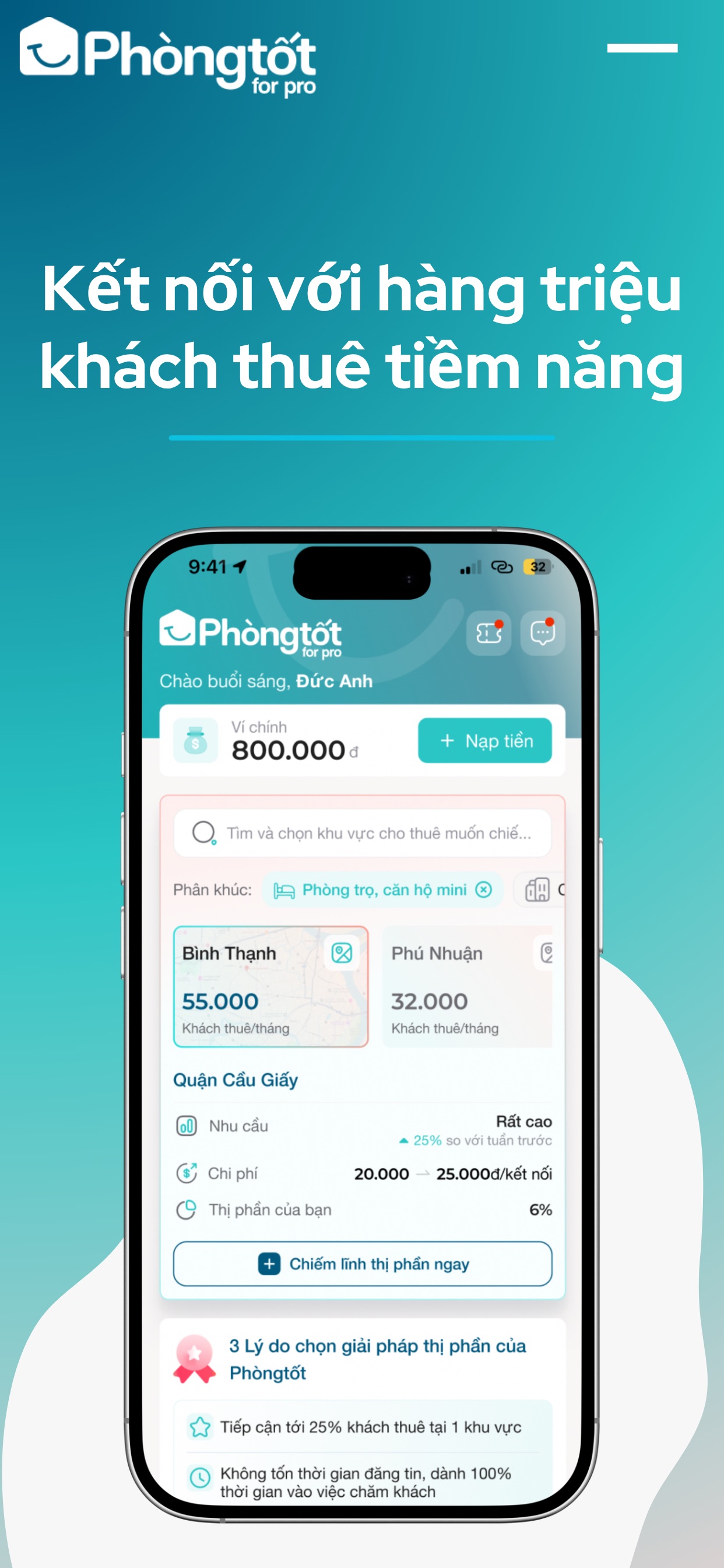 Screenshot 1 of Phòngtốt for Pro