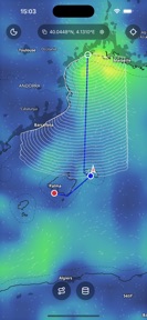 Macoui Weather & Routing screenshot