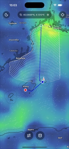 Macoui Weather & Routing Screenshot 3 of 10