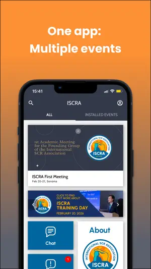 ISCRA 1st Academic Meeting screenshot 1