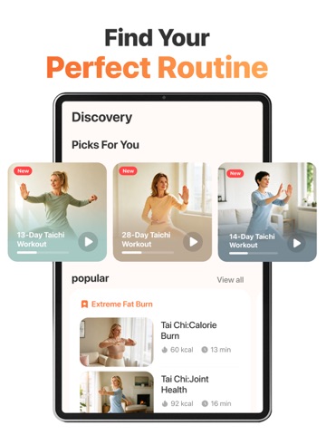 PlusFit: Tai Chi for Beginners iPad screenshot 4