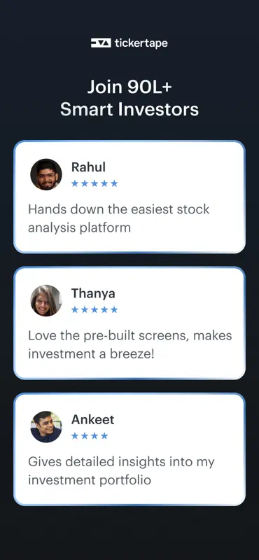 Tickertape: India & US Stocks screenshot 9 of 10