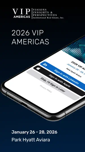 2026 VIP Americas screenshot 1