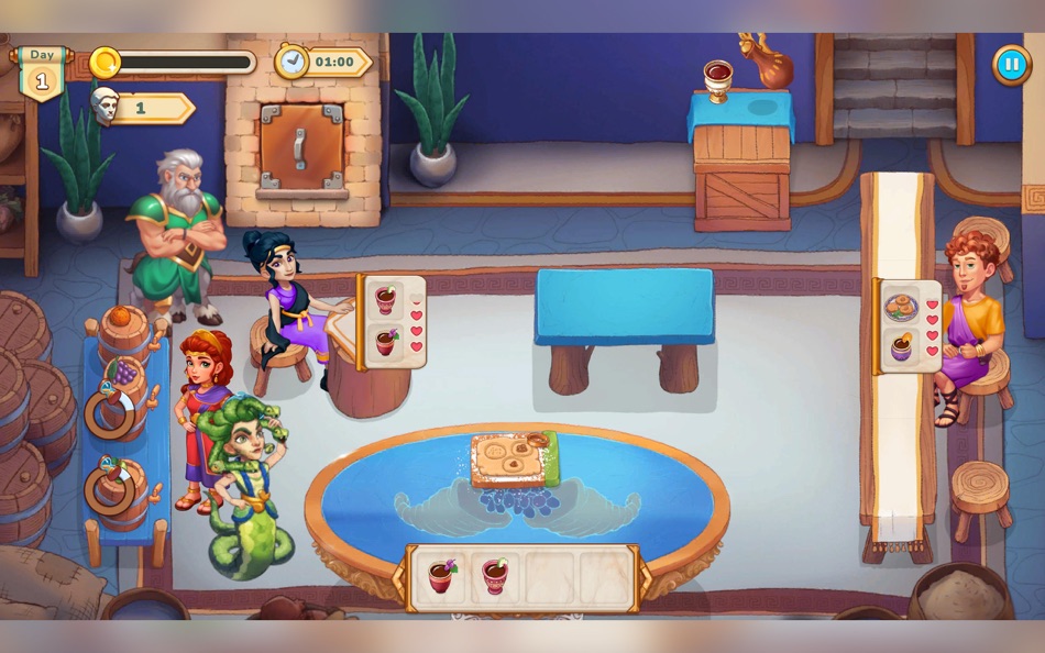 #5. Greek Kitchen Frenzy Dionysus (macOS) By: Duality Interactive