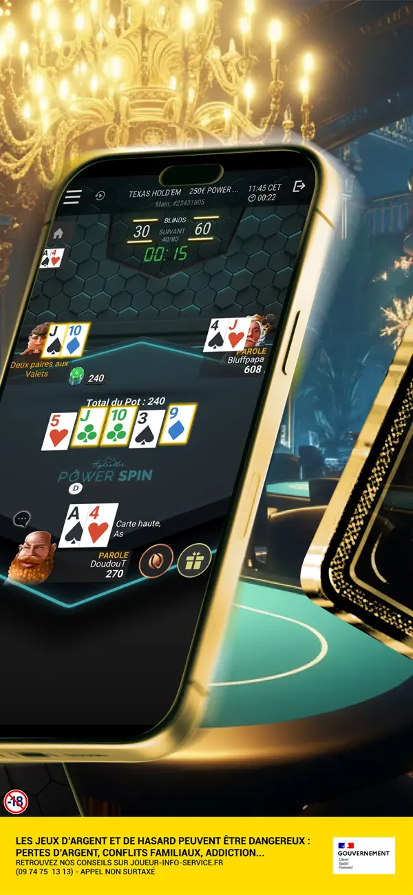 Screenshot #2 pour Unibet Poker - Texas Holdem