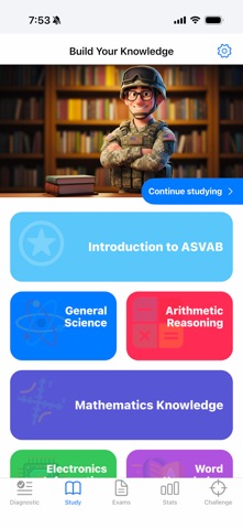 ASVAB Practice Test ⁮ iPhone screenshot