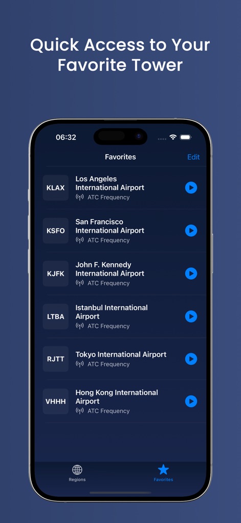 Air Traffic Control - Live ATC - air-traffic-control-app-favorites