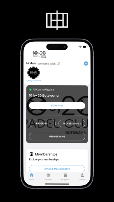 Centre Court App Screenshot