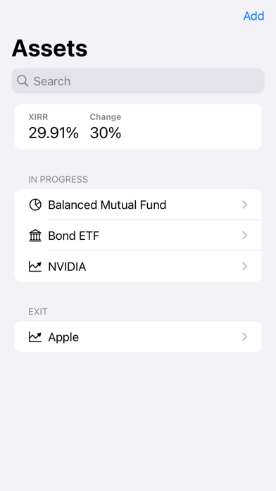 Family Assets Manager Screenshot