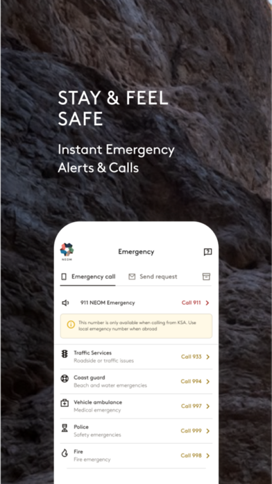 Public Safety Services in NEOM Screenshot